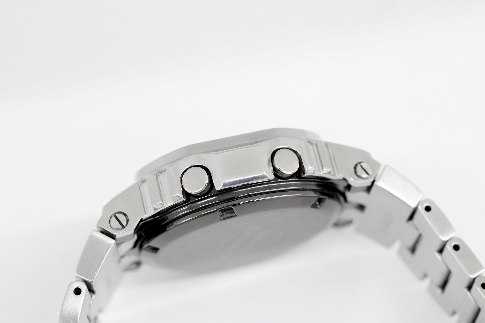 CASIO(カシオ) G - SHOCK Gショック 電波ソーラー GMW - B5000D - 1JF シルバー Bluetooth搭載 - 安心保証・業界最安値の販売 福助