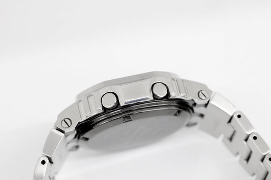 CASIO(カシオ) G - SHOCK Gショック 電波ソーラー GMW - B5000D - 1JF シルバー Bluetooth搭載 - 安心保証・業界最安値の販売 福助