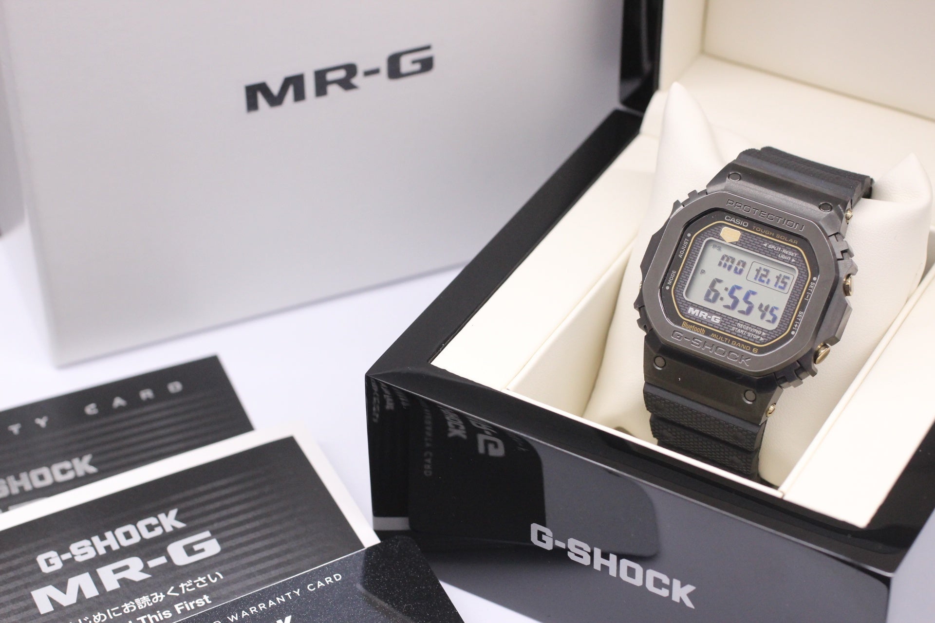 CASIO(カシオ) G - SHOCK MR - G Series MRG - B5000R - 1JR 最上級ライン チタン/コバリオン - 安心保証・業界最安値の販売 福助