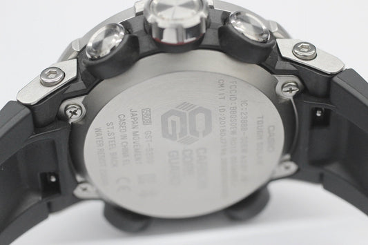 CASIO(カシオ) GST - B200 - 1AJF G - SHOCK G - STEEL ソーラー カーボンコアガード構造 - 安心保証・業界最安値の販売 福助