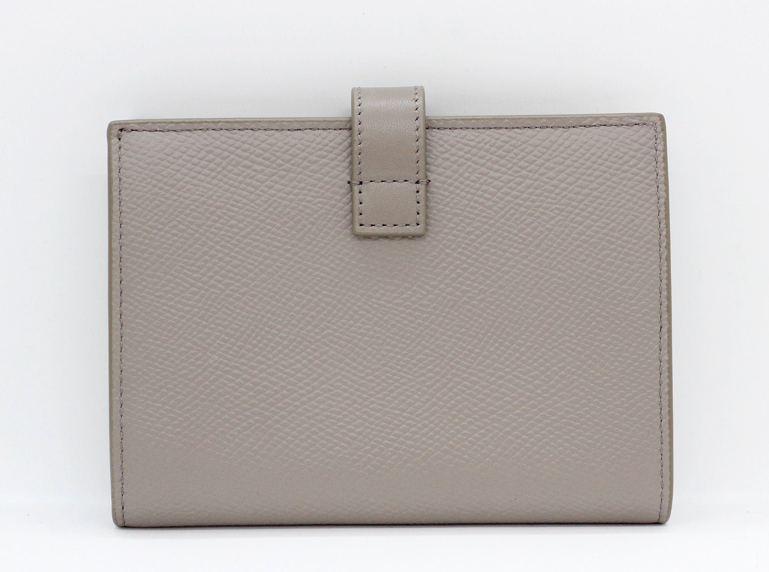 CELINE(セリーヌ) ミディアムストラップウォレット 二つ折り財布 グレー コンパクト - 安心保証・業界最安値の販売 福助