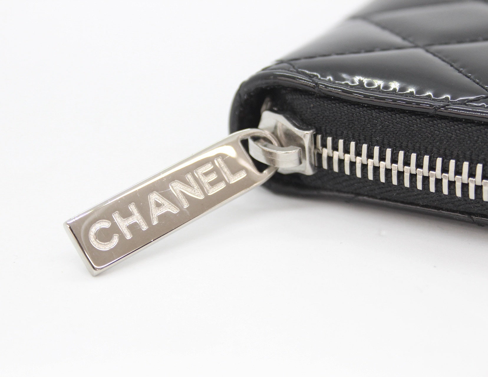 CHANEL(シャネル) ブリリアントマトラッセ エナメル コインケース ブラック 財布 小銭入れ - 安心保証・業界最安値の販売 福助