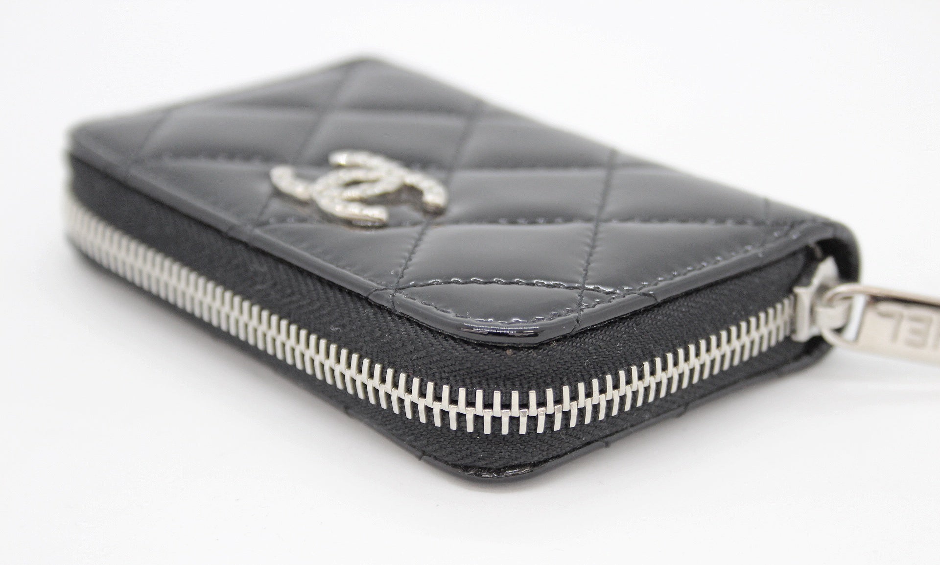 CHANEL(シャネル) ブリリアントマトラッセ エナメル コインケース ブラック 財布 小銭入れ - 安心保証・業界最安値の販売 福助