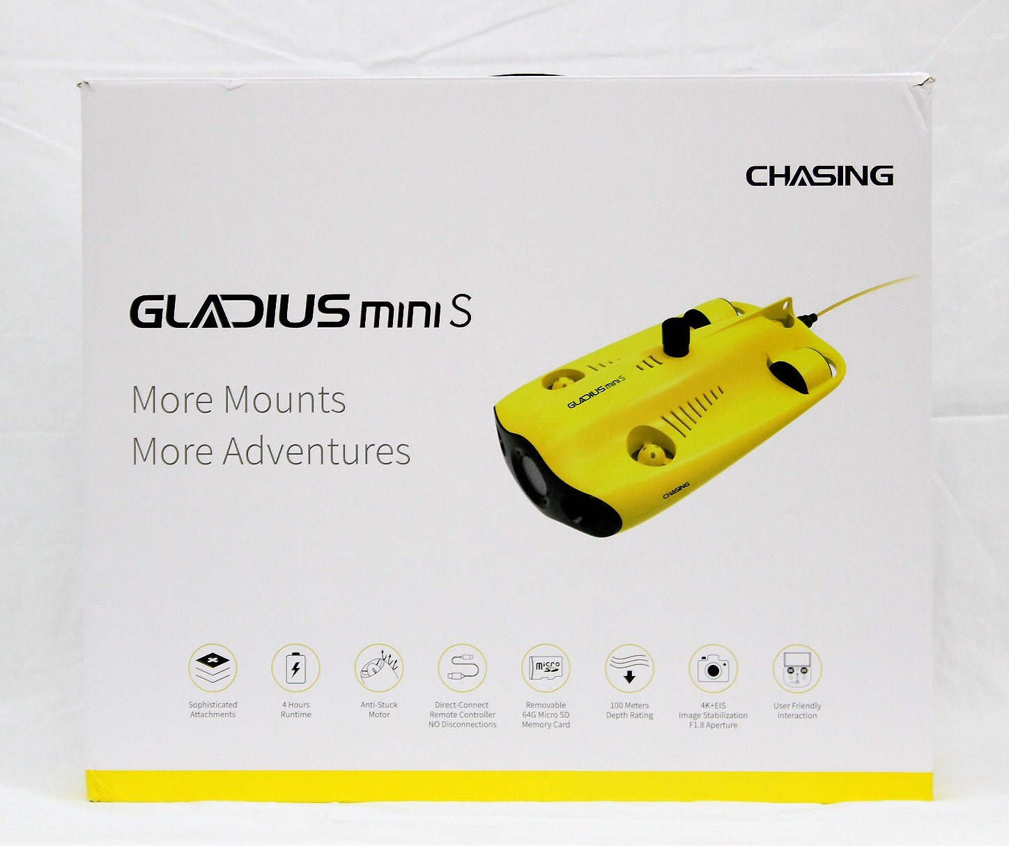 CHASING(チェイシング) 水中ドローン グラディウス ミニS / GLADIUS mini S (200m) - 安心保証・業界最安値の販売 福助