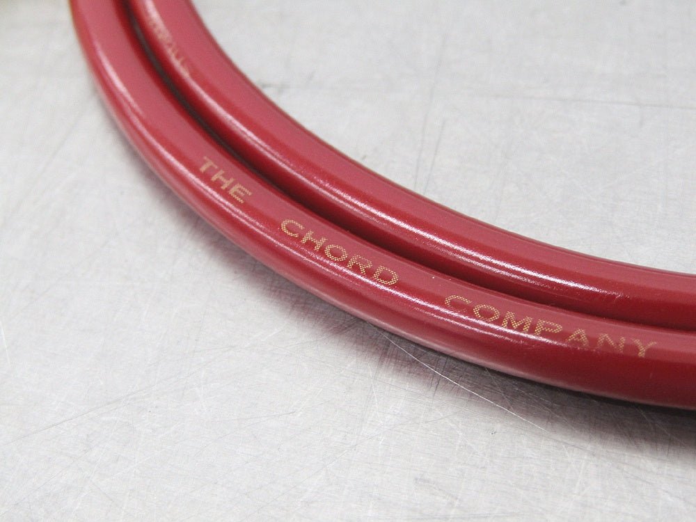 Chord Company コード THE CHORD CO crimson plus RCAケーブル 2本 ペア - 安心保証・業界最安値の販売 福助