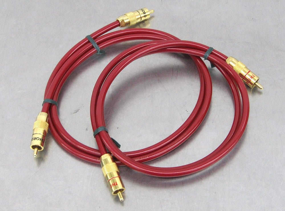 Chord Company コード THE CHORD CO crimson plus RCAケーブル 2本 ペア - 安心保証・業界最安値の販売 福助