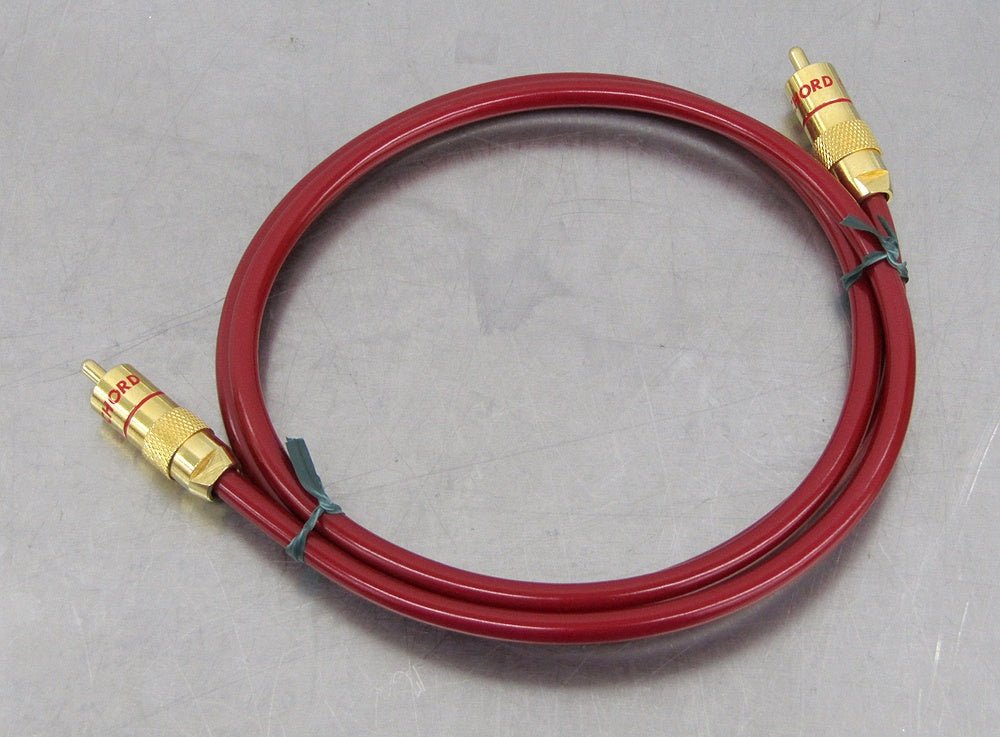 Chord Company コード THE CHORD CO crimson plus RCAケーブル 2本 ペア - 安心保証・業界最安値の販売 福助