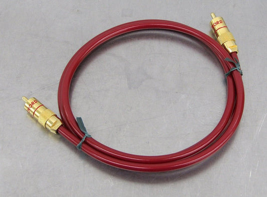 Chord Company コード THE CHORD CO crimson plus RCAケーブル 2本 ペア - 安心保証・業界最安値の販売 福助