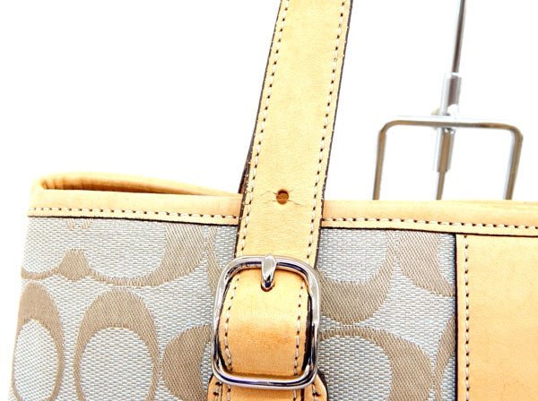 COACH/コーチ ハンドバッグ　ベージュ　6336 - 安心保証・業界最安値の販売 福助