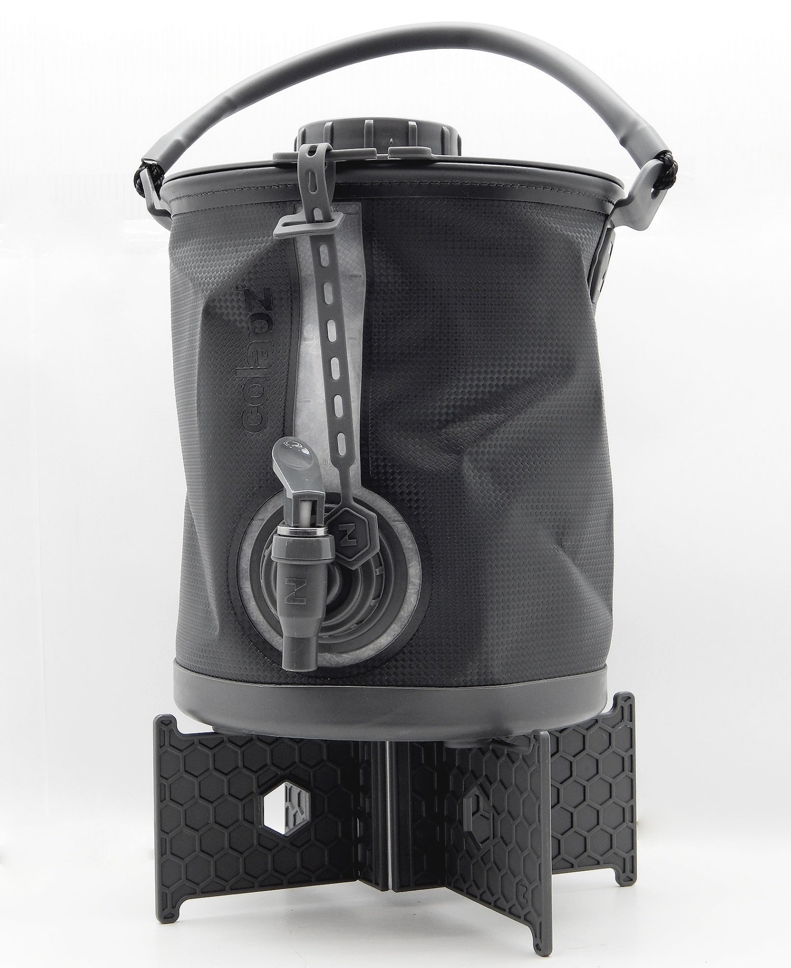 Colapz (コラプズ) 2 - in - 1 Water Carrier&Bucket ウォータージャグ 8L SORC - 001 GREY 折りたたみ - 安心保証・業界最安値の販売 福助