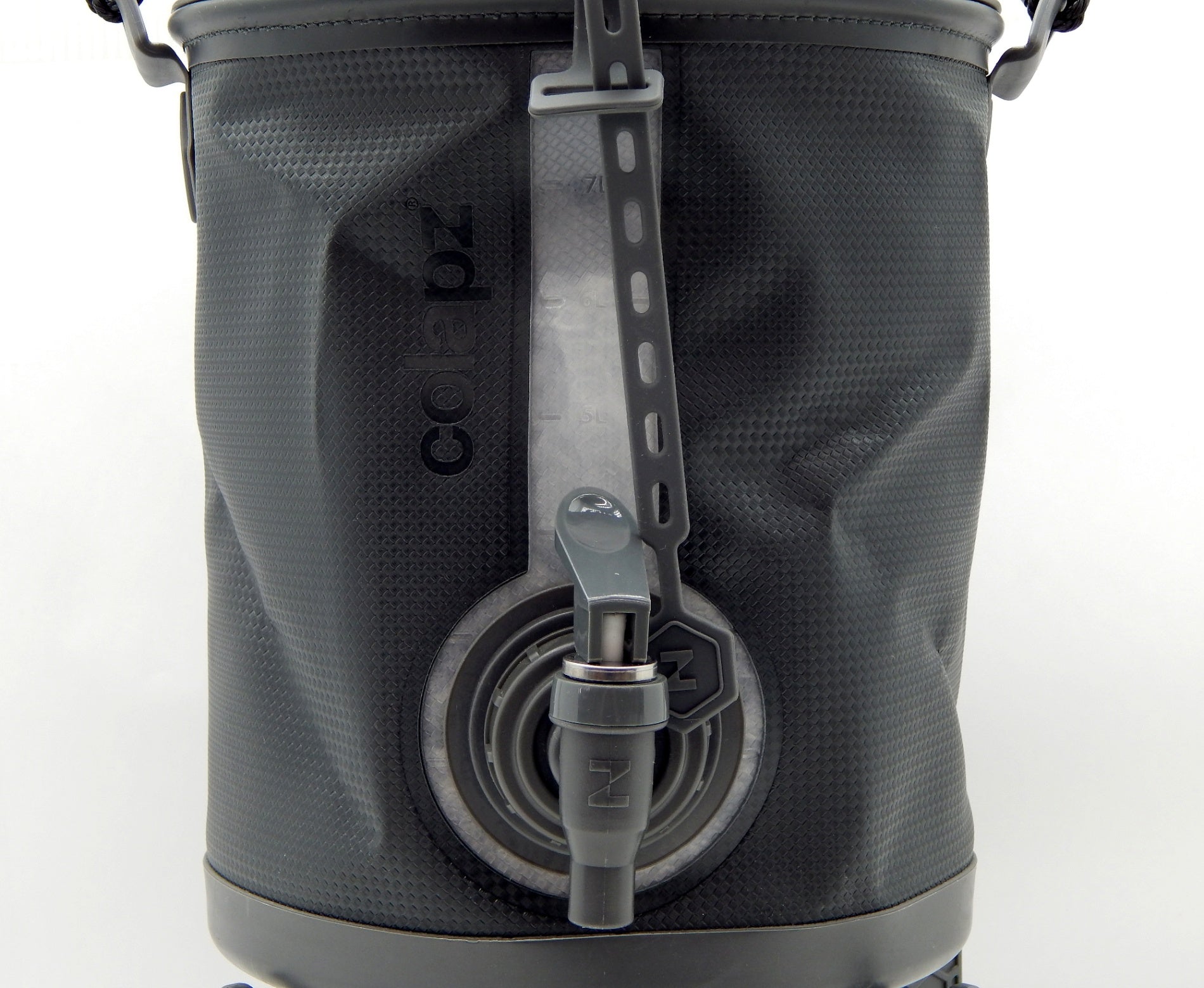 Colapz (コラプズ) 2 - in - 1 Water Carrier&Bucket ウォータージャグ 8L SORC - 001 GREY 折りたたみ - 安心保証・業界最安値の販売 福助