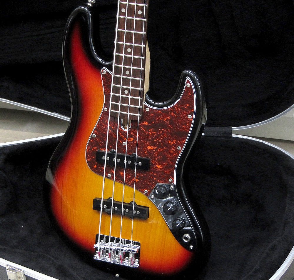 Compact Bass コンパクトサイズ エレキベース CJB - 60s (3TS/R) ショートスケール - 安心保証・業界最安値の販売 福助