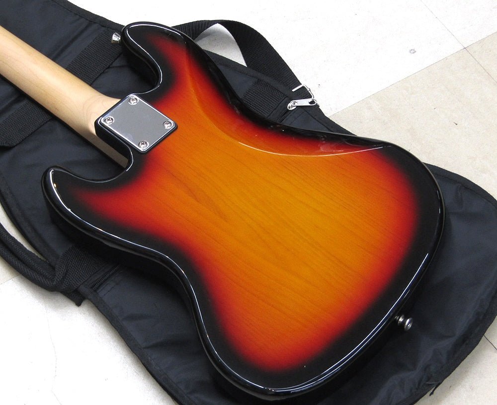 Compact Bass コンパクトサイズ エレキベース CJB - 60s (3TS/R) ショートスケール - 安心保証・業界最安値の販売 福助