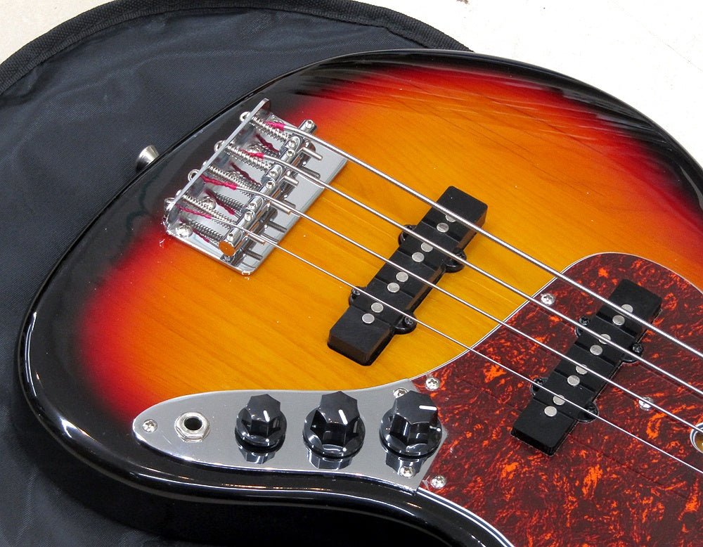 Compact Bass コンパクトサイズ エレキベース CJB - 60s (3TS/R) ショートスケール - 安心保証・業界最安値の販売 福助