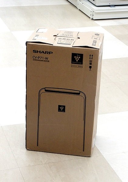 シャープ プラズマクラスター 除湿機 CV - P71 - W 衣類乾燥除湿機 コンプレッサー方式 2023年製 - 電動工具・楽器・ブランド・住設家電も総合リユース｜リサイクルショップ福助