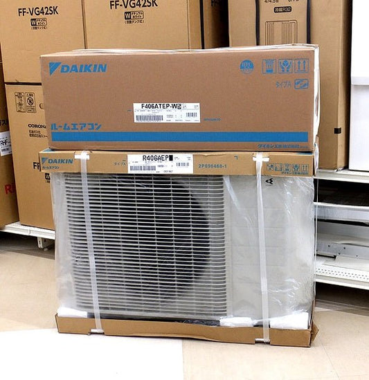DAIKIN(ダイキン) エアコン 14畳 S406ATEP-W Eシリーズ 2026年モデル ルームエアコン 冷暖房 200V ホワイト (F406ATEP-W+R406AEP) - 電動工具・楽器・ブランド・住設家電も総合リユース｜リサイクルショップ福助