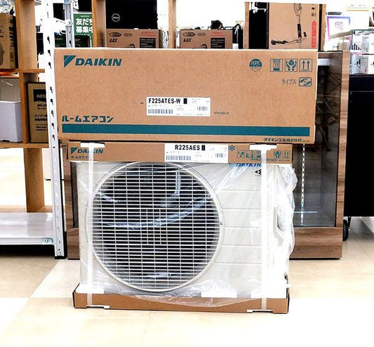 DAIKIN(ダイキン) ルームエアコン S225ATES - W [ホワイト] 冷房9畳/暖房6畳まで - 安心保証・業界最安値の販売 福助
