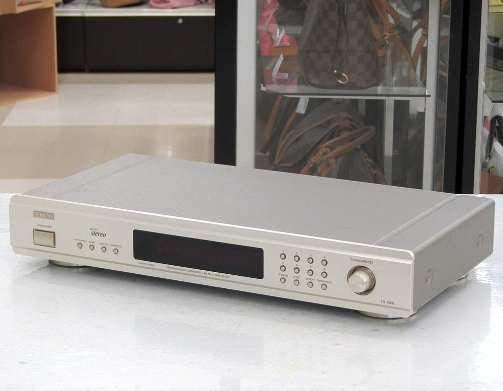 DENON デノン AM/FMステレオチューナー TU - 1500 - 安心保証・業界最安値の販売 福助