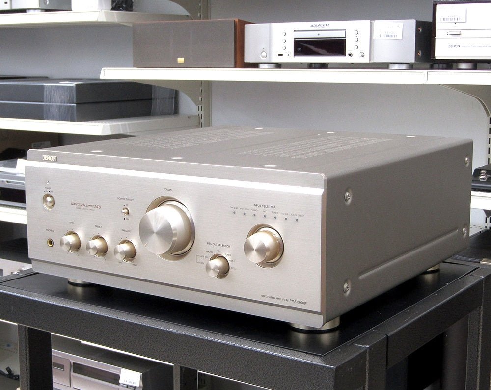 DENON デノン プリメインアンプ ゴールド PMA - 2000Ⅳ - 安心保証・業界最安値の販売 福助