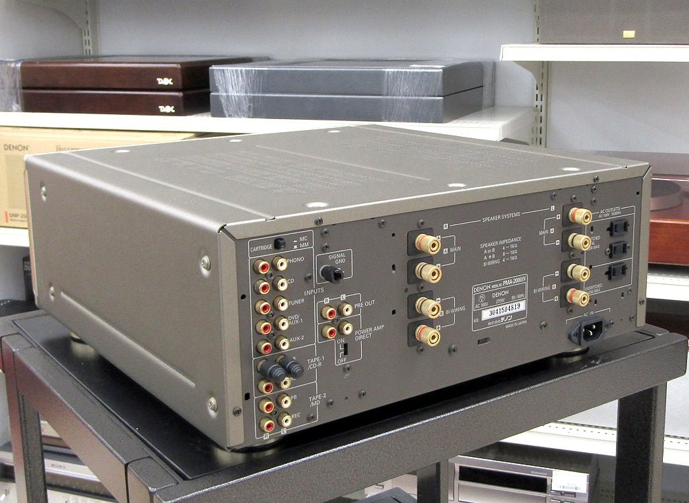 DENON デノン プリメインアンプ ゴールド PMA - 2000Ⅳ - 安心保証・業界最安値の販売 福助