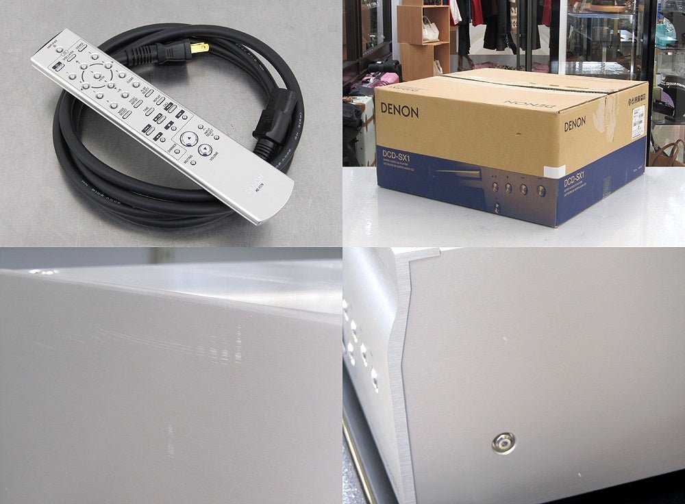 DENON デノン SACDプレーヤー DCD - SX1 スーパーオーディオCD プレミアムシルバー - 安心保証・業界最安値の販売 福助