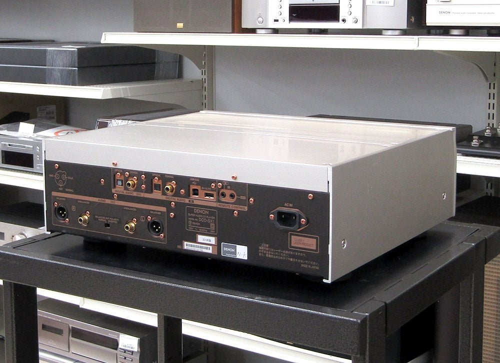 DENON デノン SACDプレーヤー DCD - SX1 スーパーオーディオCD プレミアムシルバー - 安心保証・業界最安値の販売 福助