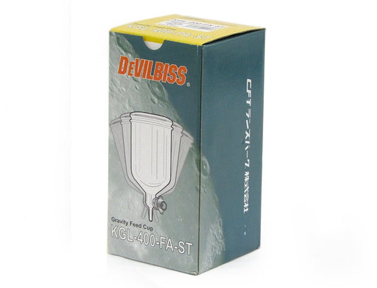 DEVILBISS デビルビス KGL - 400 - FA - ST スプレーガン用塗料カップ アルミアルマイト製自在式 400ccG1/4 ランズバーグ・インダストリー株式会社 - 安心保証・業界最安値の販売 福助