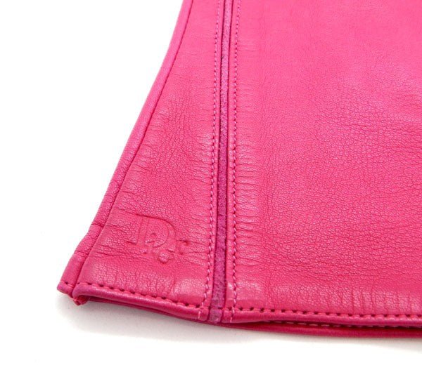 Dior/ディオールレザーグローブ　ピンク　20 - 安心保証・業界最安値の販売 福助