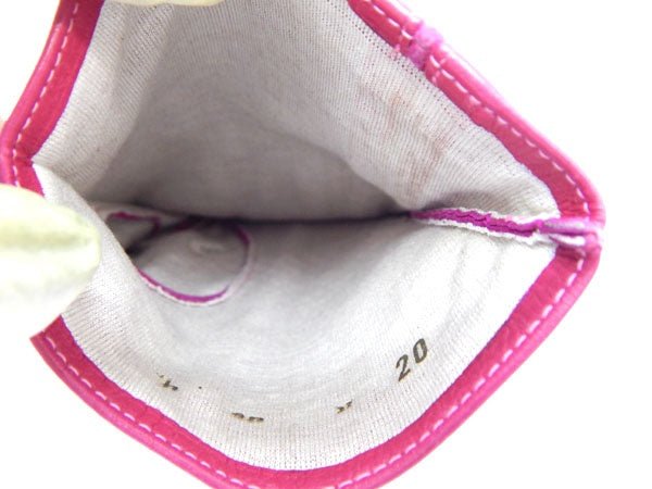 Dior/ディオールレザーグローブ　ピンク　20 - 安心保証・業界最安値の販売 福助