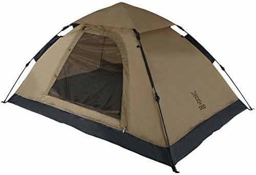 DOD(ディーオーディー) ワンタッチテント ゆったり使える 2人用 紐を引くだけ 簡単設営 T2 - 629 - TN - 安心保証・業界最安値の販売 福助