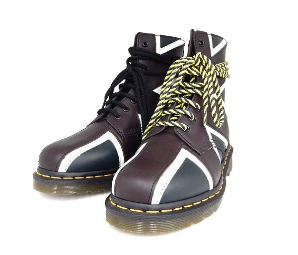 Dr.MARTENS(ドクターマーチン) 8ホール PASCAL BRIT パスカルブリット ユニオンジャック - 安心保証・業界最安値の販売 福助