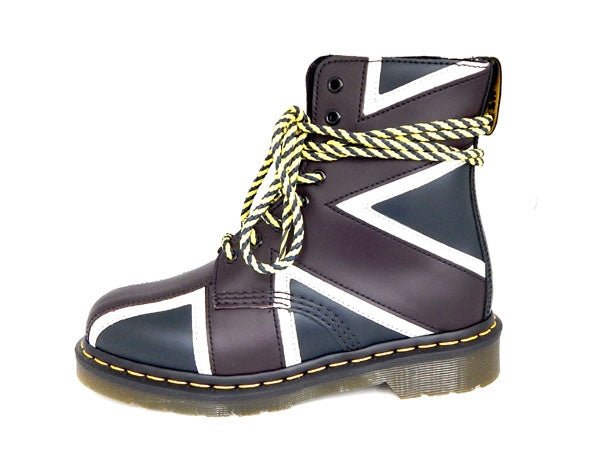 Dr.MARTENS(ドクターマーチン) 8ホール PASCAL BRIT パスカルブリット ユニオンジャック - 安心保証・業界最安値の販売 福助