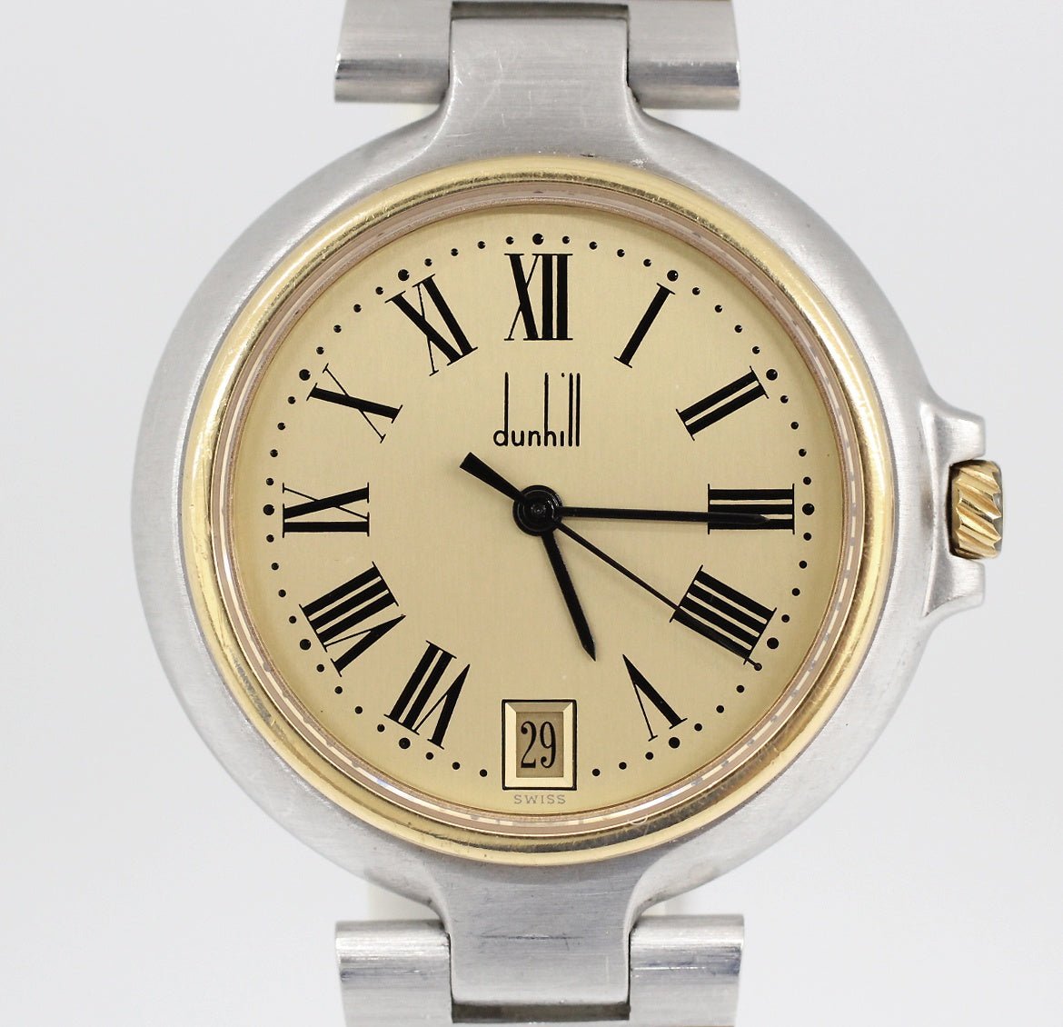 dunhill(ダンヒル) ミレニアム ローマンインデックス 32mm メンズ クォーツ 腕時計 コンビカラー - 安心保証・業界最安値の販売 福助