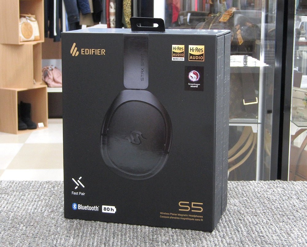 Edifier Stax Spirit S5 EDF200132 平面磁界型ドライバー搭載 ワイヤレスヘッドフォン - 電動工具・楽器・ブランド・住設家電も総合リユース｜リサイクルショップ福助