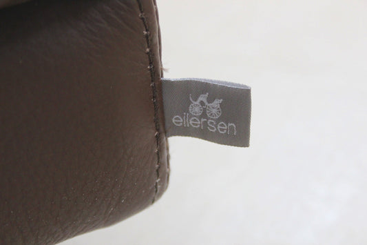 eilersen(アイラーセン) スツール/オットマン レザー ブラウン 牛革/本革 ACTUS(アクタス) - 電動工具・楽器・ブランド・住設家電も総合リユース｜リサイクルショップ福助