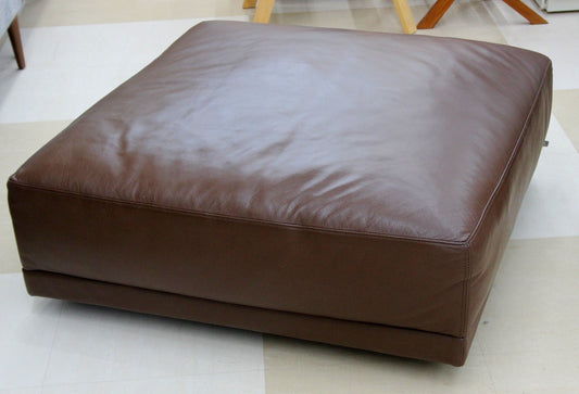 eilersen(アイラーセン) スツール/オットマン レザー ブラウン 牛革/本革 ACTUS(アクタス) - 電動工具・楽器・ブランド・住設家電も総合リユース｜リサイクルショップ福助