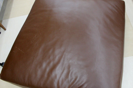 eilersen(アイラーセン) スツール/オットマン レザー ブラウン 牛革/本革 ACTUS(アクタス) - 電動工具・楽器・ブランド・住設家電も総合リユース｜リサイクルショップ福助