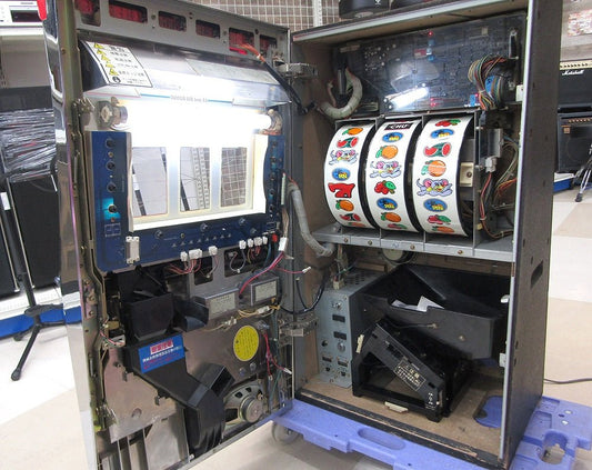 ELECO エレコ 初代 ゲッターマウス 4号機 パチスロ実機 スロット コイン機 家庭用電源対応 ボリューム調節有 - 安心保証・業界最安値の販売 福助