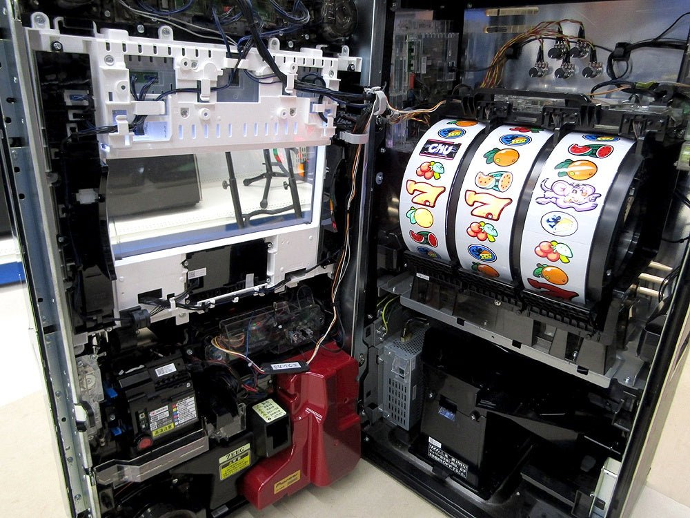 パチスロ実機 ELECO エレコ ニューゲッターマウス 6号機(6.2号機) 100V対応 コイン不要機搭載 ドアキー/設定キー付属 Vol調節有 - 安心保証・業界最安値の販売 福助