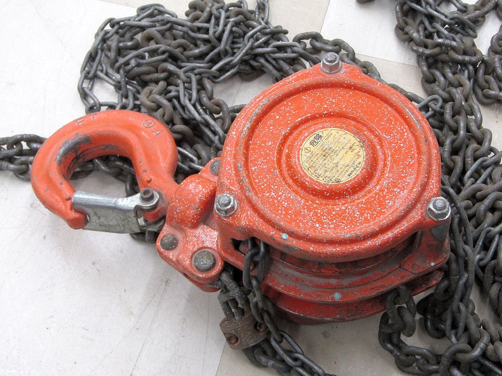 ELEPHANT 象印 フック式チェーンブロック 3t C - 21型 - 安心保証・業界最安値の販売 福助