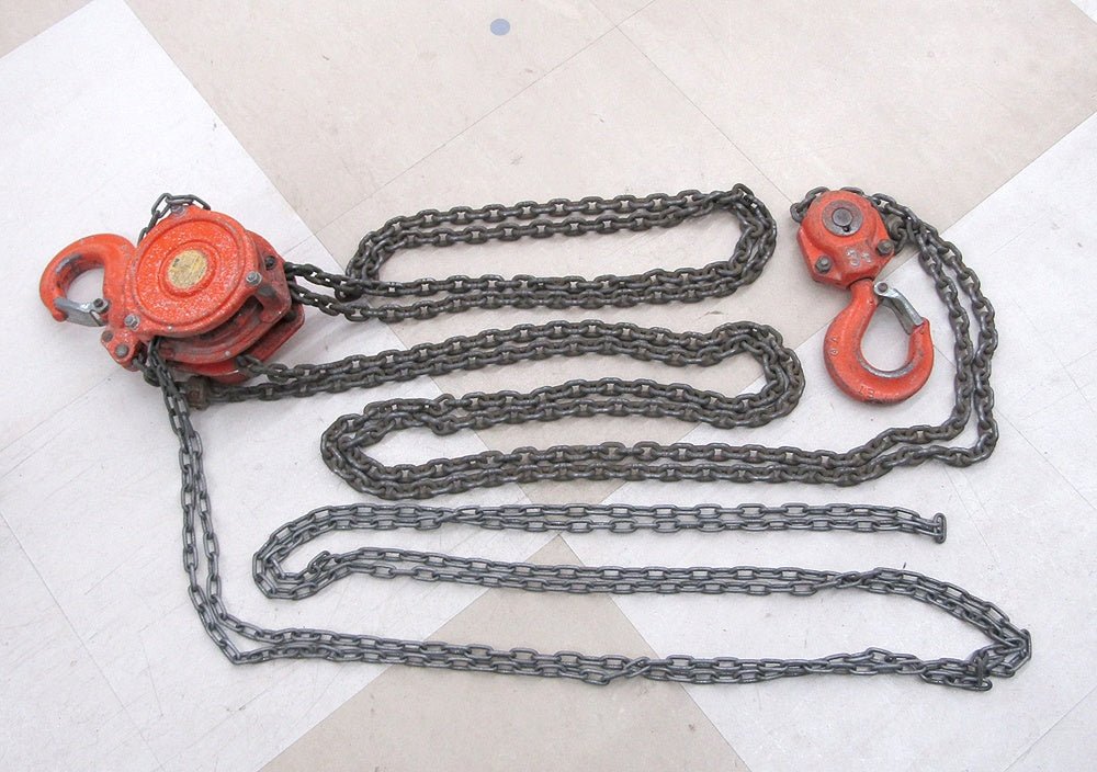 ELEPHANT 象印 フック式チェーンブロック 3t C - 21型 - 安心保証・業界最安値の販売 福助
