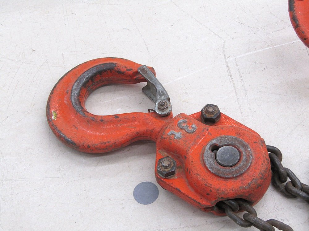 ELEPHANT 象印 フック式チェーンブロック 3t C - 21型 - 安心保証・業界最安値の販売 福助