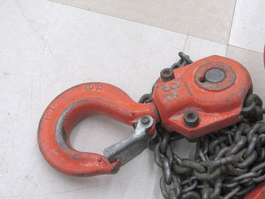 ELEPHANT 象印 フック式チェーンブロック 3t C - 21型 - 安心保証・業界最安値の販売 福助