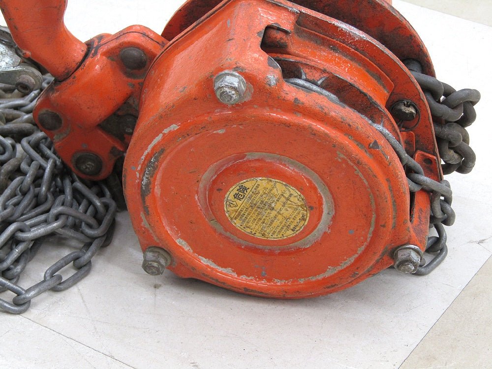 ELEPHANT 象印 フック式チェーンブロック 3t C - 21型 - 安心保証・業界最安値の販売 福助