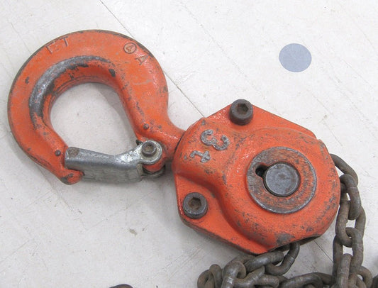 ELEPHANT 象印 フック式チェーンブロック 3t C - 21型 - 安心保証・業界最安値の販売 福助