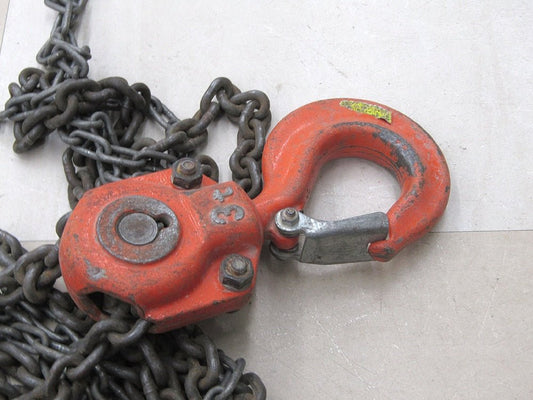 ELEPHANT 象印 フック式チェーンブロック 3t C - 21型 - 安心保証・業界最安値の販売 福助