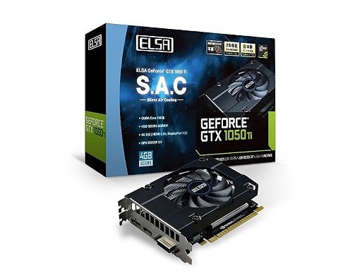 ELSA エルザ GeForce GTX 1050Ti 4GB S.A.C グラフィックボード VD6215 GD1050 - 4GERST グラボ - 安心保証・業界最安値の販売 福助