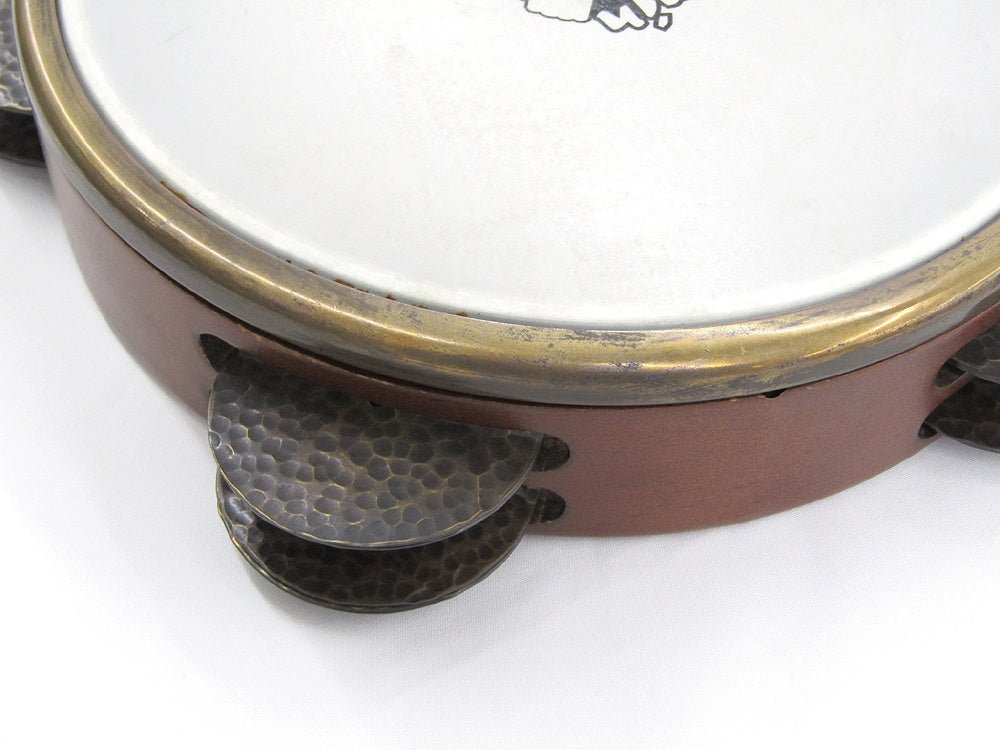 Emin Percussion エミン パーカッション レク 直径：約24cm 深さ：約5.5cm ケース付属 打楽器 民族楽器 Riq - 電動工具・楽器・ブランド・住設家電も総合リユース｜リサイクルショップ福助