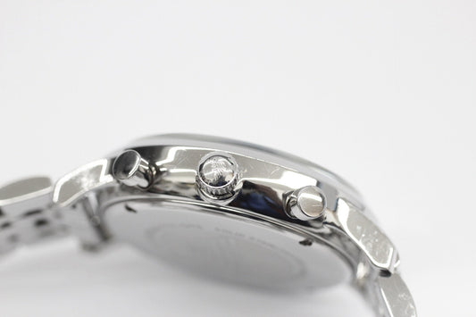 EMPORIO ARMAN(エンポリオ アルマーニ ) クロノグラフ クォーツウォッチ 腕時計 AR - 0389 ジャンク品 - 安心保証・業界最安値の販売 福助