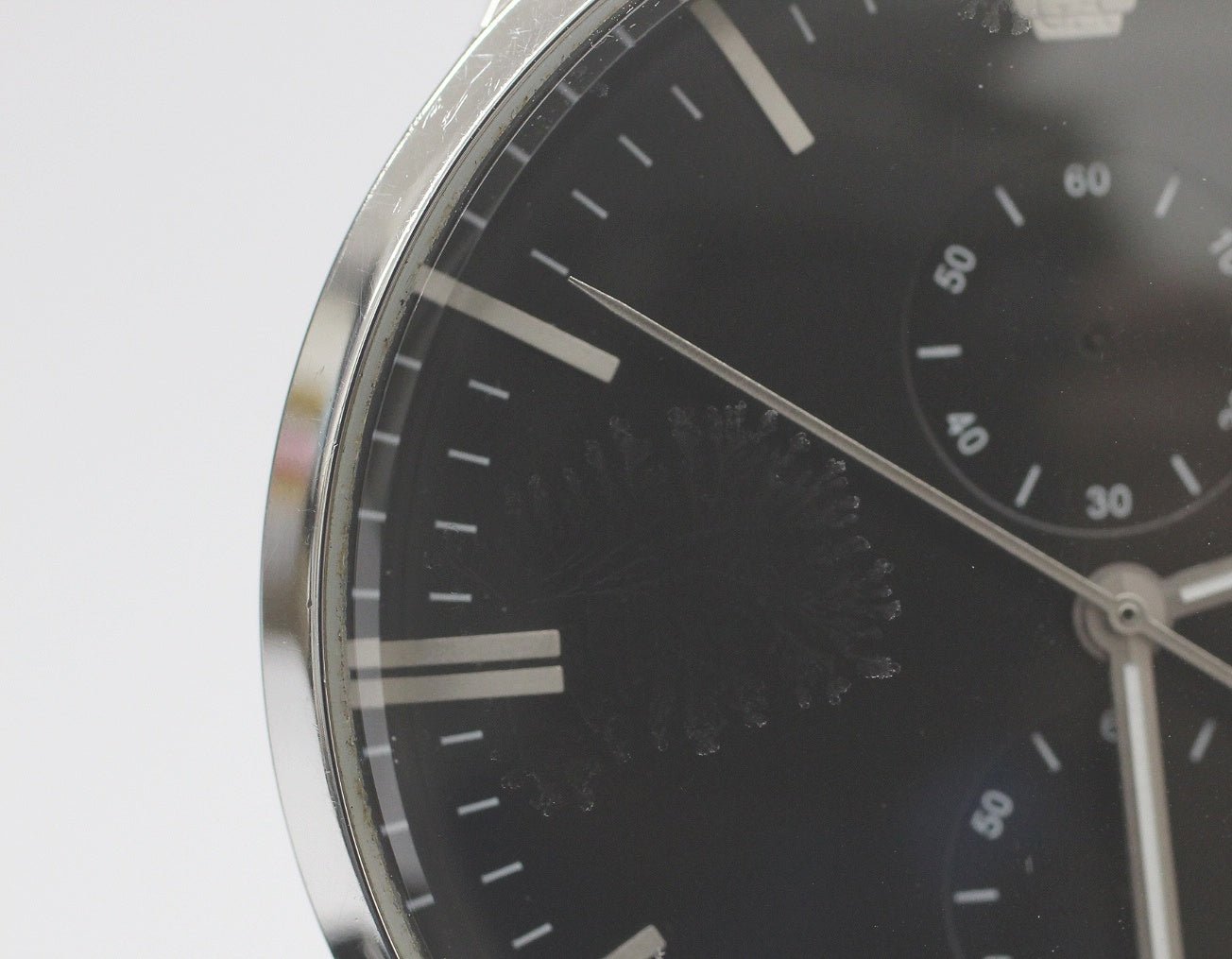 EMPORIO ARMAN(エンポリオ アルマーニ ) クロノグラフ クォーツウォッチ 腕時計 AR - 0389 ジャンク品 - 安心保証・業界最安値の販売 福助